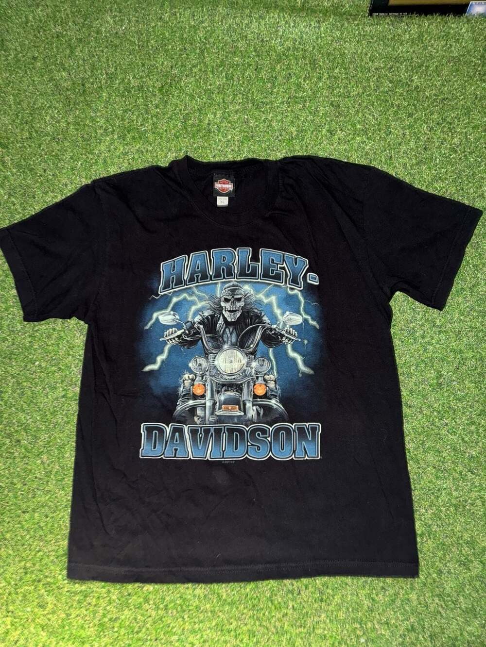 Harley Davidson Red Rock Las Vegas T-Shirt Size XL Black